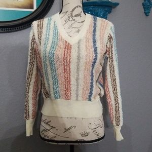 Super Cute Vintage Knit Sweater